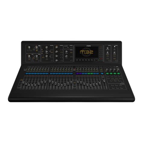 m32 midas manual|M32 DIGITAL CONSOLE.